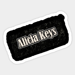 Alicia Keys - nyindirprojek Sticker